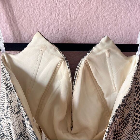 Zimmermann Monochrome Snake Print Mini Dress - Picture 10 of 16